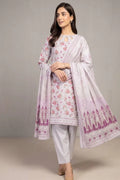 Khaadi Unstitched Printed Lawn 3pc