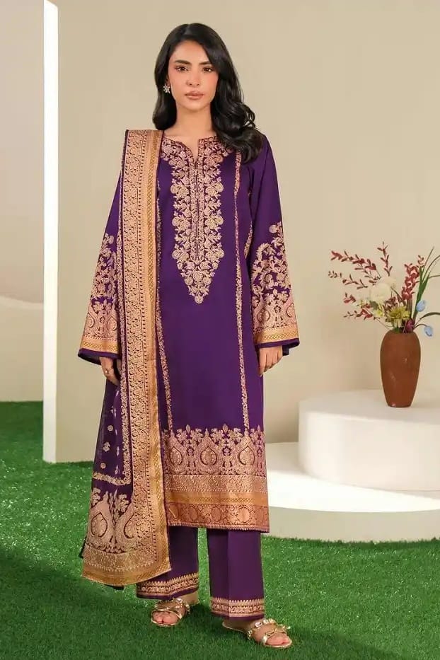 Lime Light Unstitched Printed Lawn 3pc